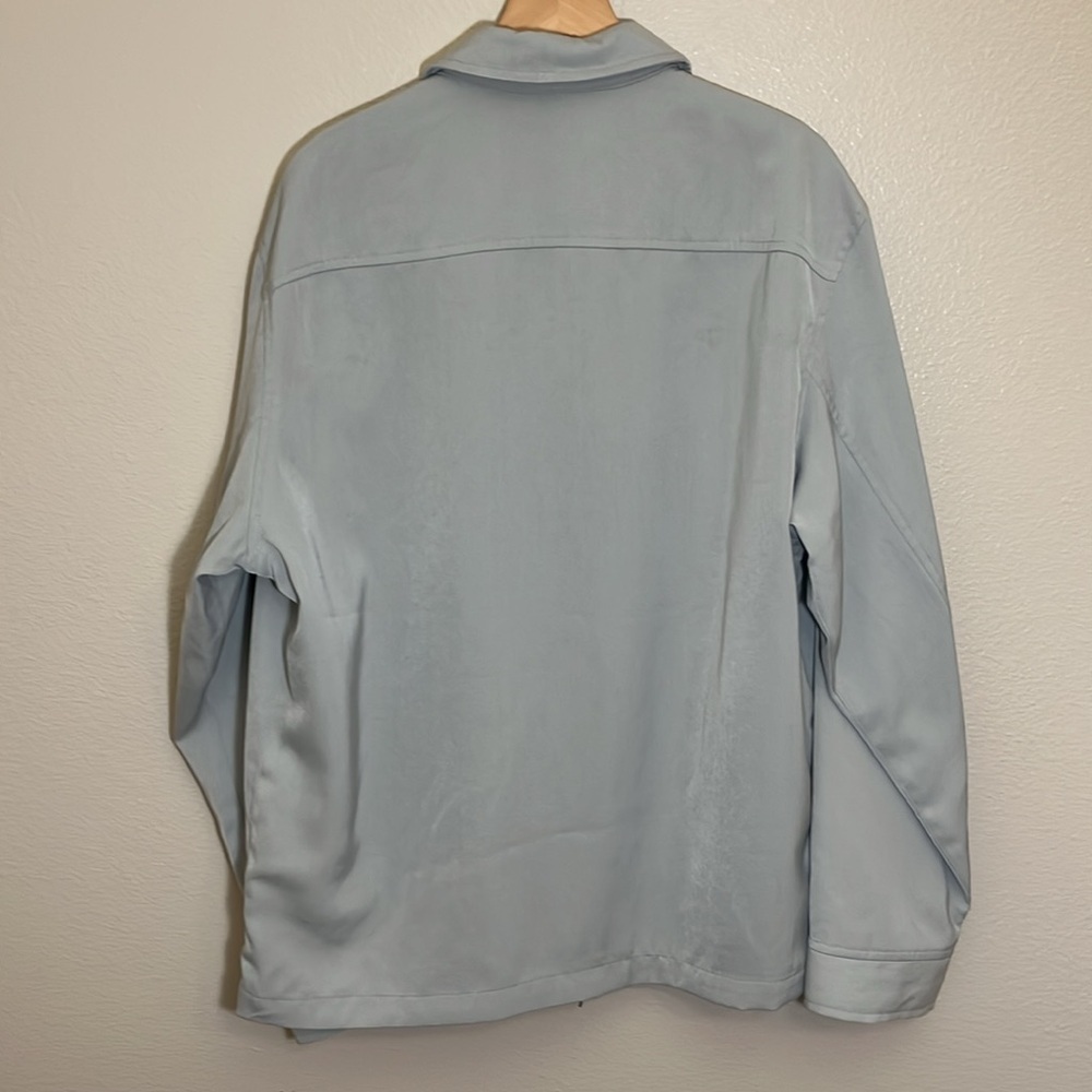 Metro Concepts Claiborne Company Gray 52 Plus Joker Embroidered Jacket - Picture 7 of 9